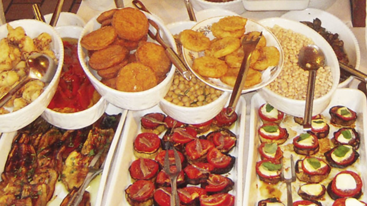 The best and smartest way to enjoy basic Italian antipasto.