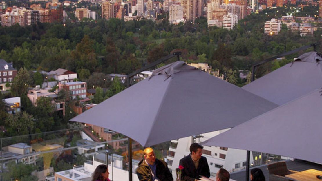 The W's rooftop dining area isn't an easy place to leave.