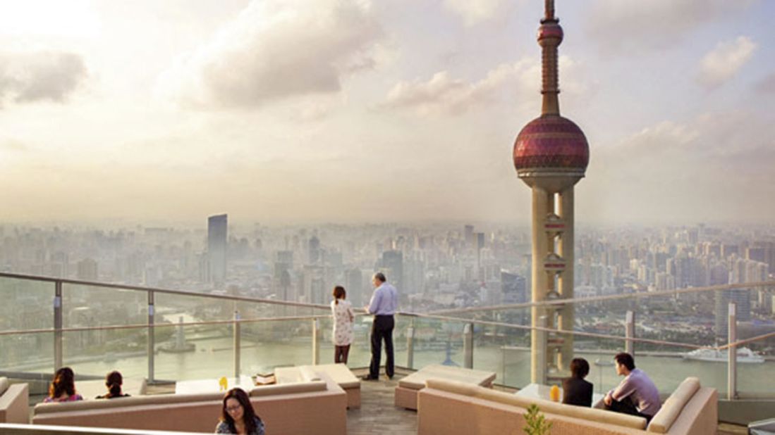 One of three Ritz-Carlton additions to the 2016 list, along with Toronto and Cancun, Shanghai's Ritz-Carlton is home to the city's highest bar terrace -- some 250 meters high. 