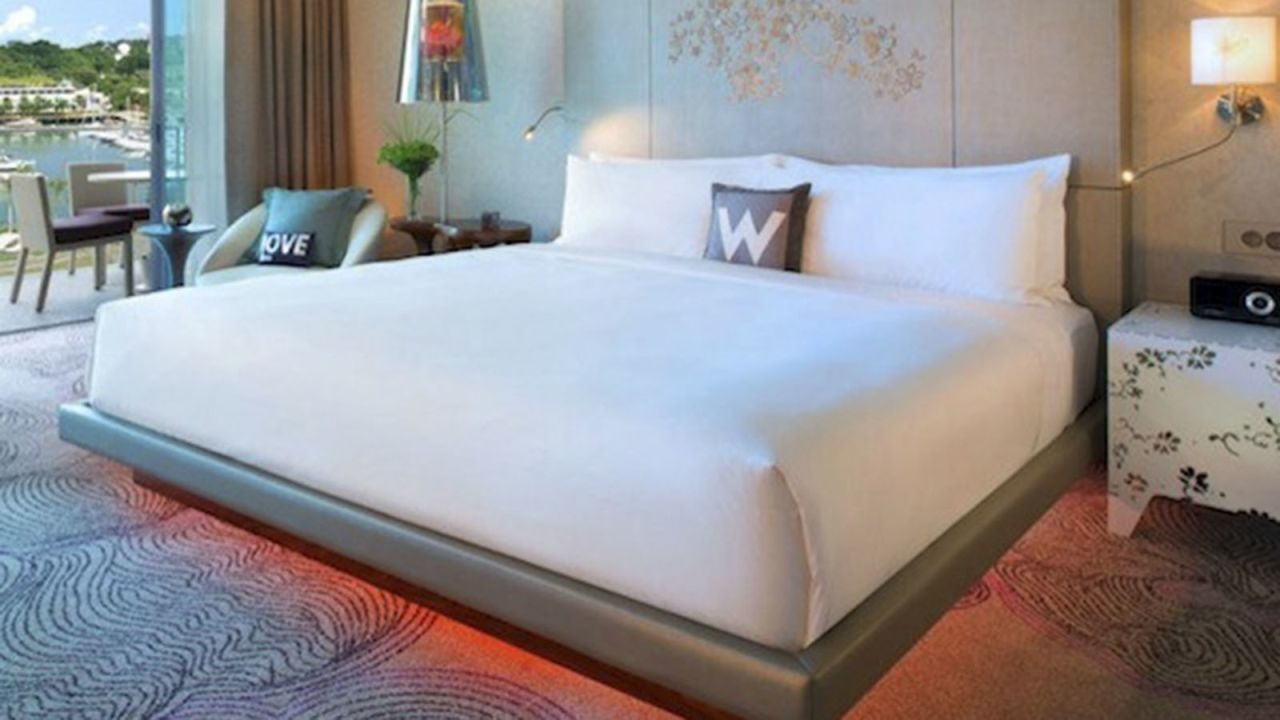 One of W Sentosa Cove's "Fabulous" rooms. Not to be confused with its "Wonderful" or "Spectacular" counterparts.