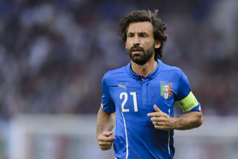 World Cup winner Andrea Pirlo will be hoping to add the Euros to his list of honors next year after returning to the national team for the qualifiers.  The veteran Italy midfielder suffered defeat in the 2012 final against Spain, a crushing 4-0 reverse. The Azzurri, unbeaten in topping Group H this time, also finished runners-up in 2000.