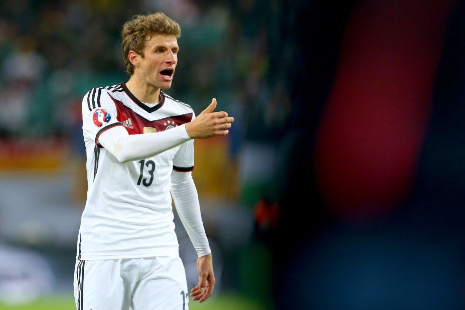 Germany reached Euro 2016 with relative ease, despite losses to Republic of Ireland and Poland. Thomas Mueller top-scored for the world champions with nine goals. The Germans were runners-up in 2008 and third in 2012. 