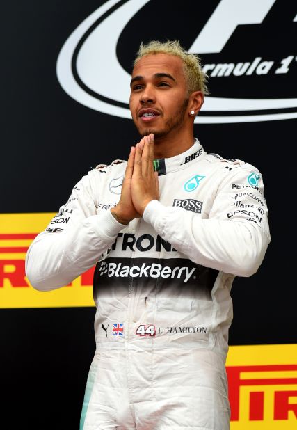 From Russia with Love -- Social media users had plenty of fun at the expense of Lewis Hamilton and Russian President Vladimir Putin after Sunday's Russian Grand Prix in Sochi. 