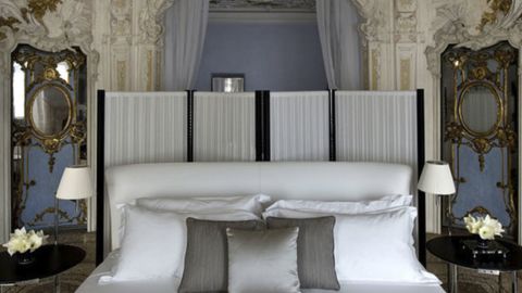 You can sleep under a Tiepolo ceiling in Aman Resort's first property in a major European city.