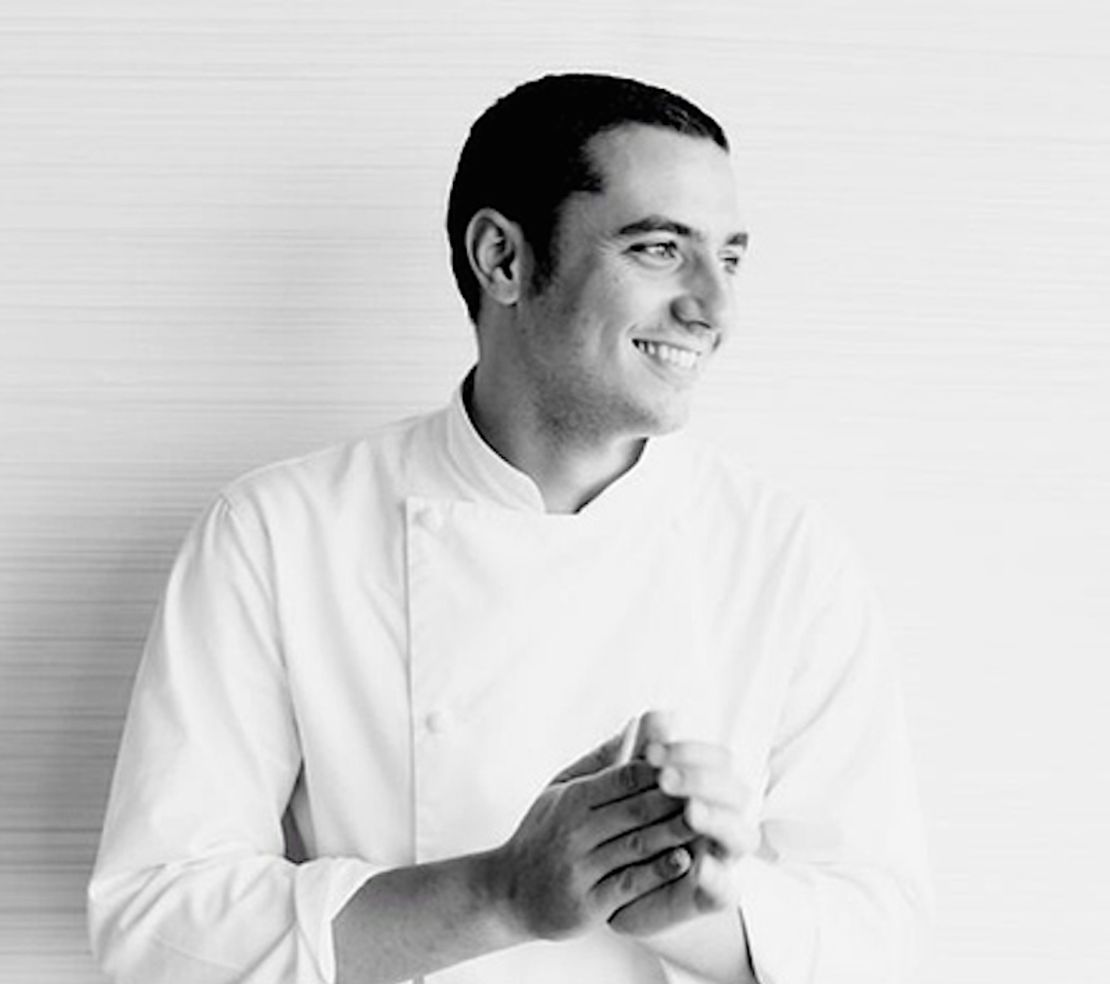 Chef Julien Royer of Singapore restaurant Odette. 