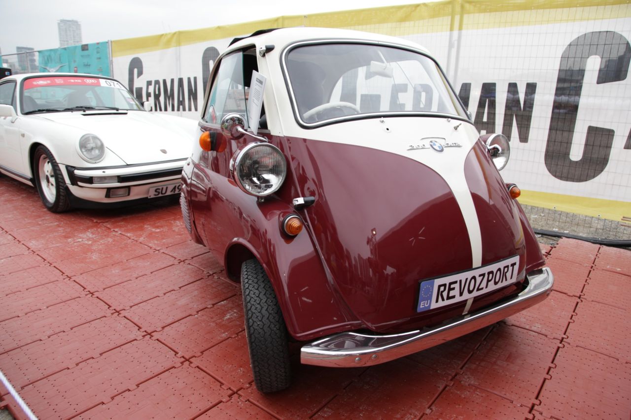 The Italian designed micro-car became part of the BMW family, after the German brand redesigned so much of the car that none of the parts were interchangeable with the original Iso Isetta. Pictured here in 300 form, just over 160,000 were produced between 1956 and 1962. Its 298cc engine, hence the name would top out at 85km/h.