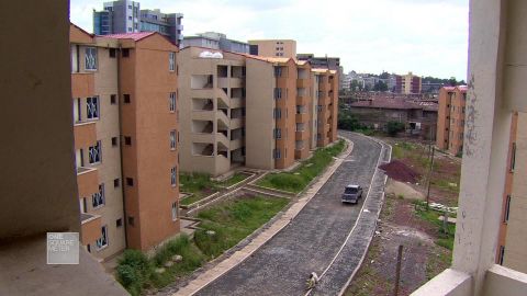 A housing development in Addis Ababa that wil contain space for 50,000 people.