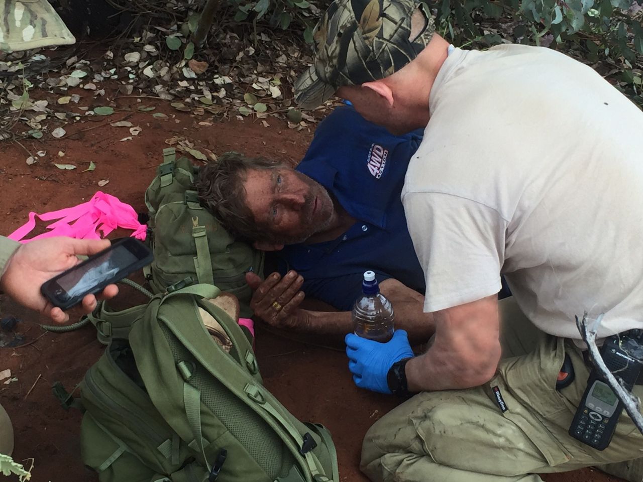 Reginald Foggerdy, 62, had embarked on a hunting trip with his brother in the Great Victoria Desert in Western Australia.