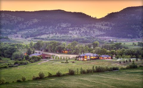 One of a number of affluent properties for sale in Colorado is 4 Rockin' G Ranch.