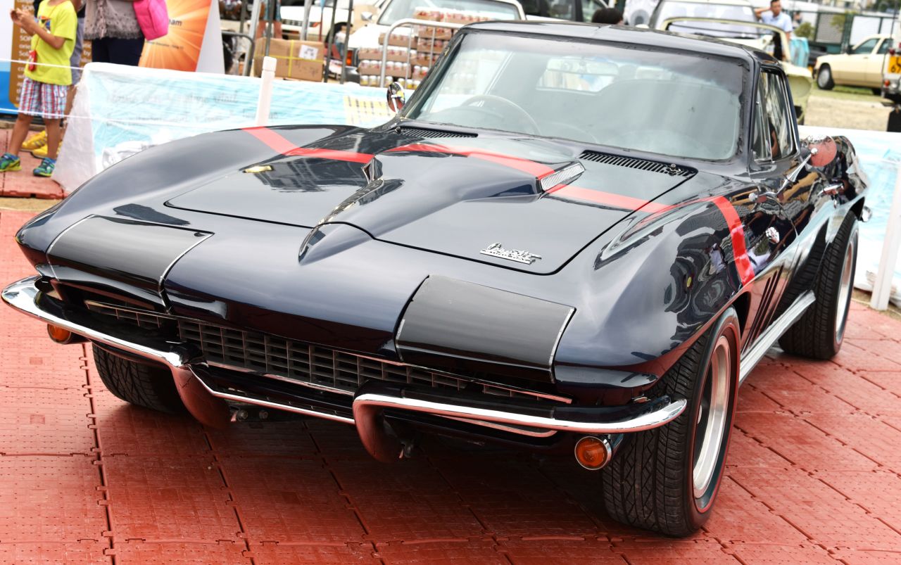 The Stingray was Chevrolet's second generation Corvette and was produced between 1963 and 1967, with the first ever production Corvette coupe featuring a futuristic fastback with a split rear window. This was an unusual design element for its time but one that would make a lasting impression and prove to be the most popular example with collectors.