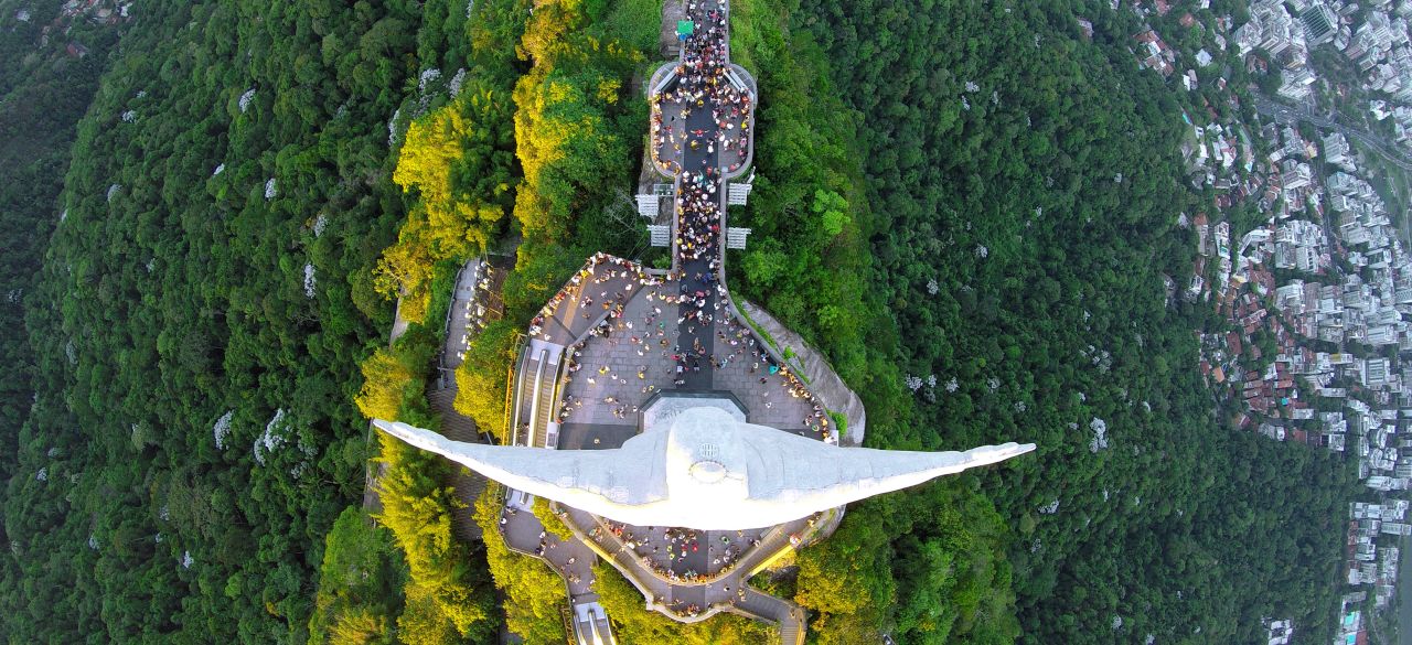 As the name suggests, Dronestagram is the drone community's answer to Instagram. Over 30,000 users have registered so far, with the largest number hailing from the U.S., followed closely by France and the UK. This spectacular photo, taken by Alexandre Salem, is a bird's-eye view of Christ the Redeemer looking down on visitors in Rio de Janeiro.