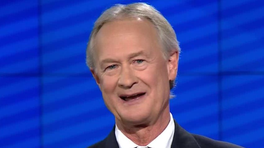 lincoln chafee democratic debate no scandals opening remarks_00001225.jpg