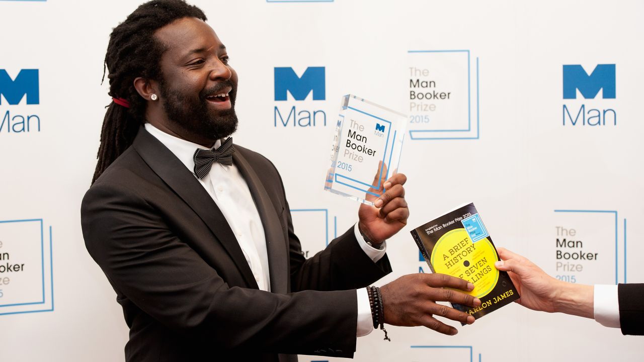 Author Marlon James was named winner of The 2015 Man Booker Prize for "A Brief History of Seven Killings."