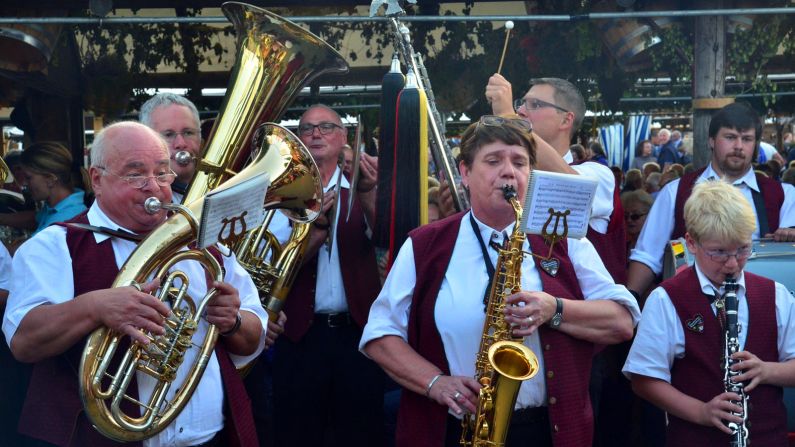 In September, the small town of Bad Durkheim holds an annual Oktoberfest event to celebrate local wines. It claims to be the biggest wine festival in the world, with 600,000 visitors every year.  