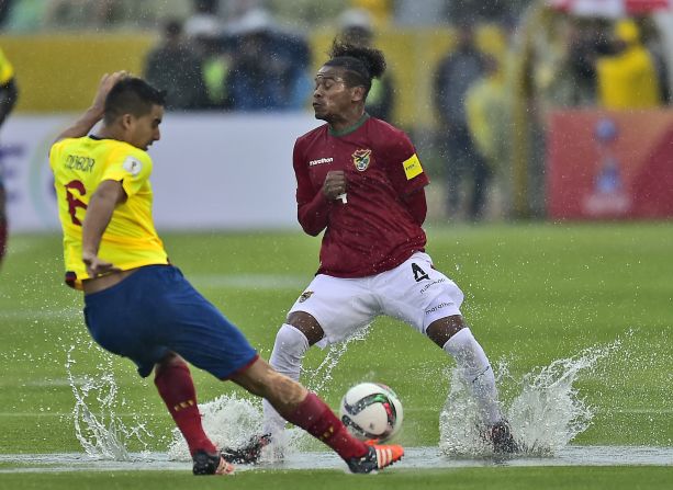Ecuador went joint-top of South America's World Cup qualifying table, having won two games out of two.