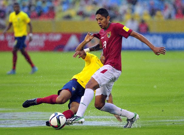 Ecuador won the game 2-0, with late goals from Miller Bolanos and Felipe Caicedo securing the three points. 