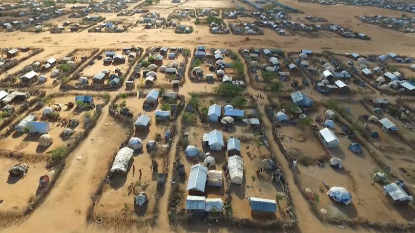 dadaab refugee camp drone footage