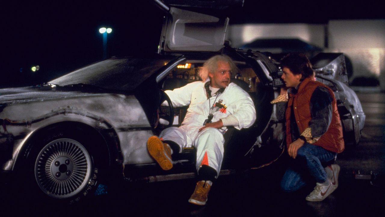 In "Back to the Future," inventor Doc Brown succeeds in building a time travel machine.