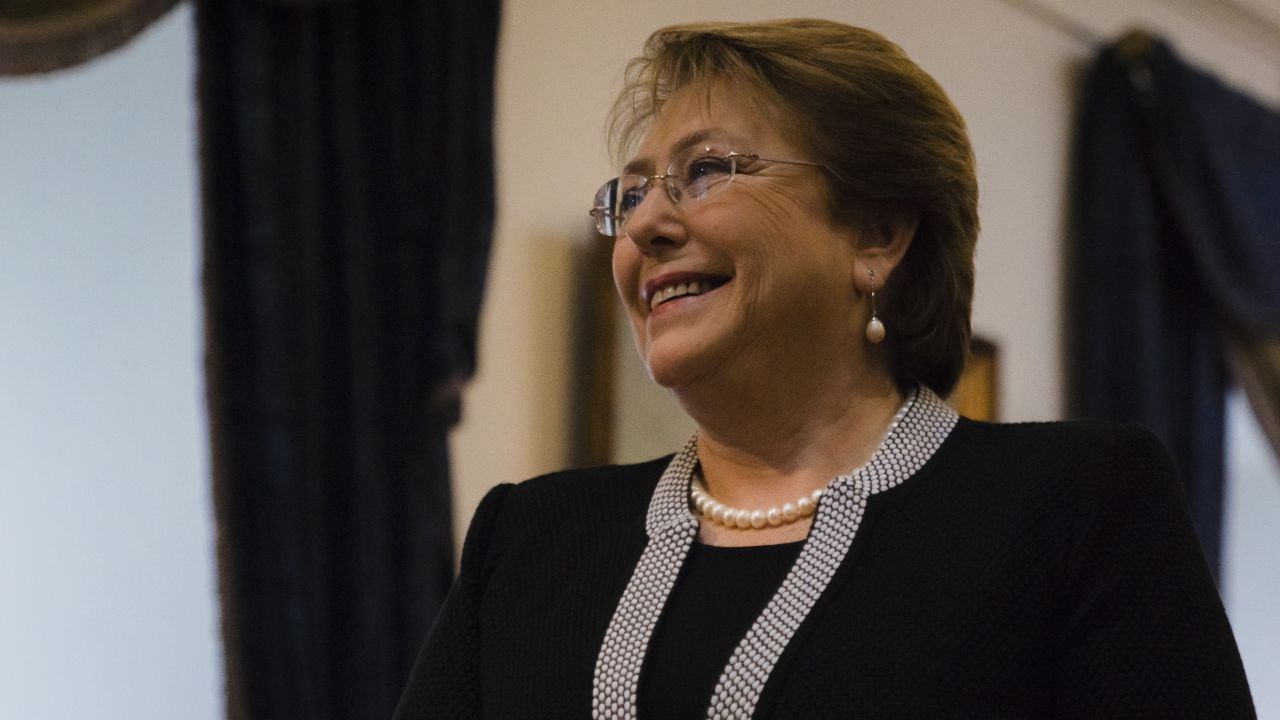 Michelle Bachelet, the first female president of Chile, played volleyball in high school. 