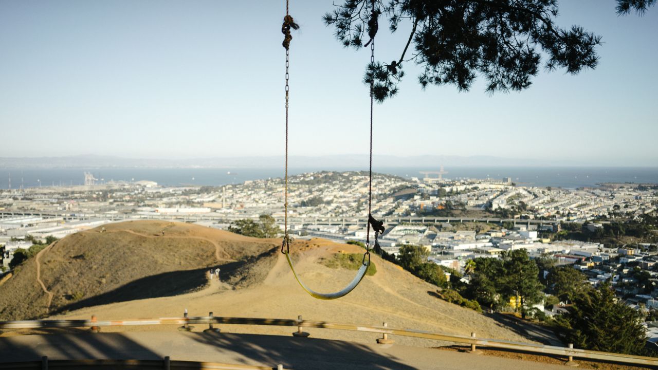 Bernal Heights Summit offers one of the most breathtaking views in San Francisco.