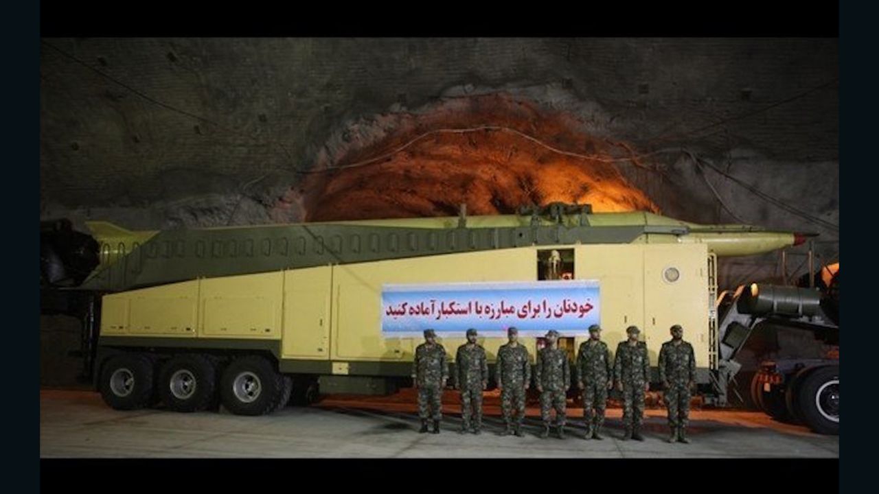 iran missiles underground fars 3