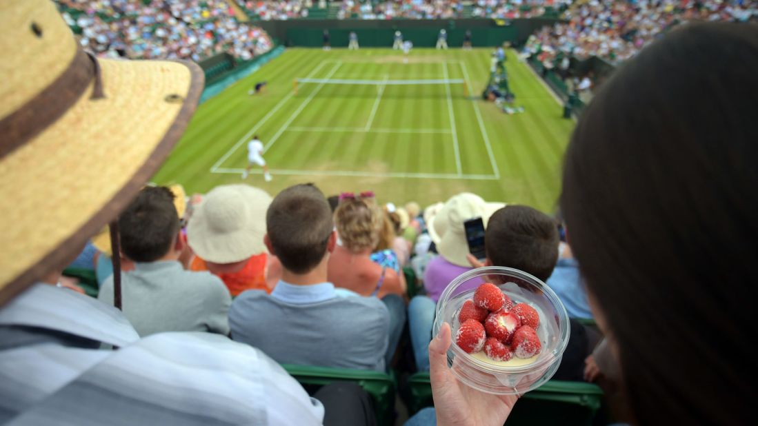 Yes, it's a tennis tournament, but the two weeks a year when the swanky London suburb of Wimbledon draw in the crowds are only partly about sport. The event is also a celebration of old school Britishness that offers ticket holders their own glimpse of a world that's more Downton Abbey than ESPN.