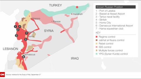 map syria region control
