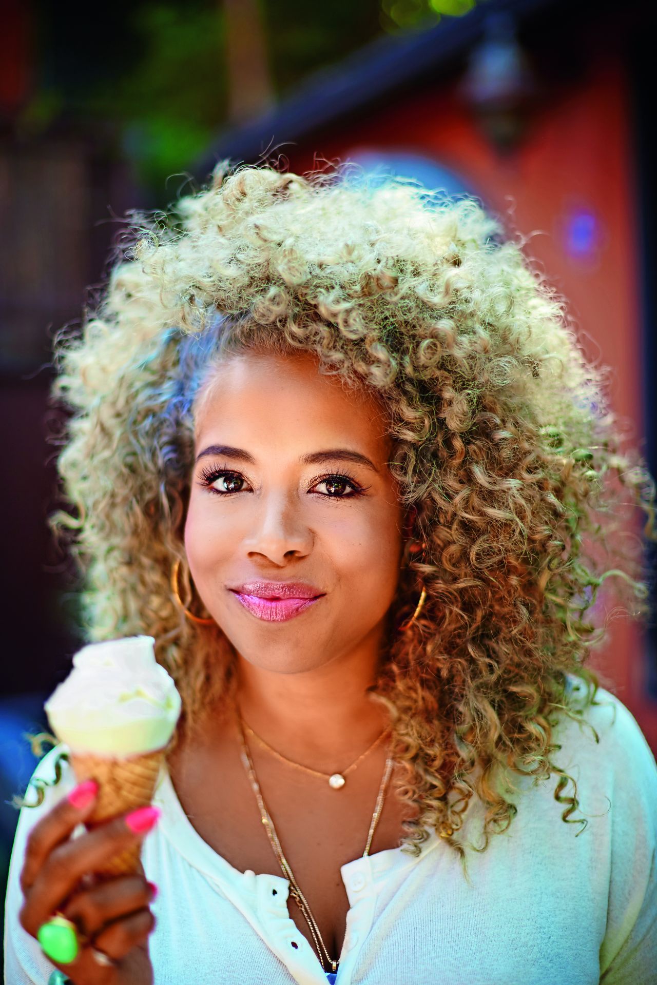 R&B artist Kelis, who shot to fame with her single 'Milkshake,' is focusing on other food groups. She was recently published her first cookbook, Kelis My Life on a Plate: Recipes from around the World.