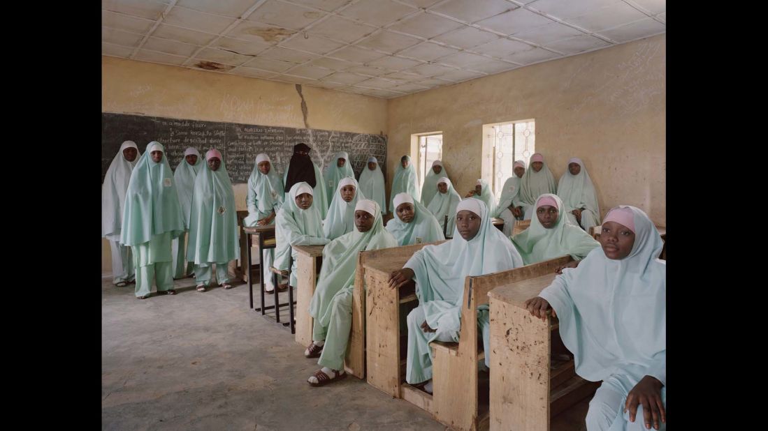 Kulliyatu Turasul Islamic Secondary School, Kano, Nigeria. Senior Islamic Secondary Level 2 social studies class, June 26, 2009.
