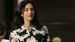 WASHINGTON, DC - OCTOBER 16: Huma Abedin, aide to former U.S. Secretary of State Hillary Clinton, arrives at a closed door hearing on Capitol Hill October 16, 2015 in Washington, DC. Abedin is beingÊinterviewed by the House Select Committee on Benghazi. (Photo by Mark Wilson/Getty Images)