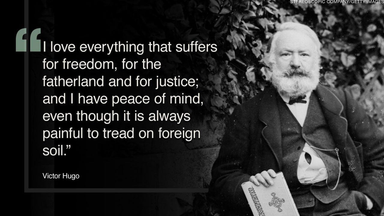 Famous RefugeesVIctorHugo