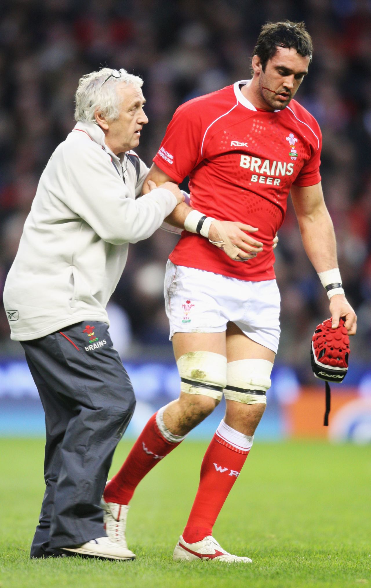 Thomas represented Wales 67 times, playing in two World Cups and winning the Six Nations twice. He noticed something was amiss last season when he started getting mild seizures during training. There were accompanied by memory loss and personality changes.