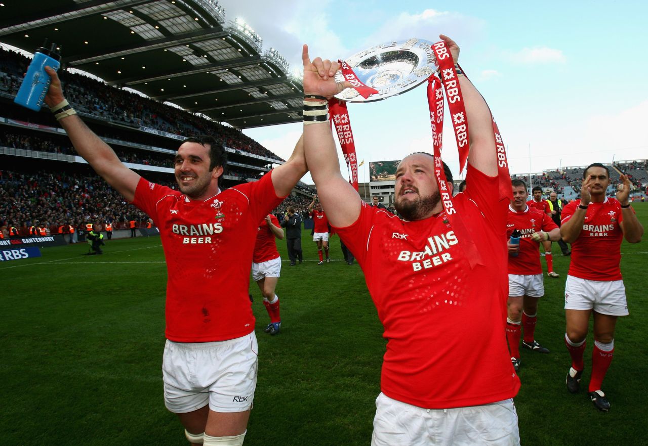 Thomas says he is most proud of his two Six Nations triumphs with Wales. The first, in 2005, ended a 28-year wait for the title. The second arrived in 2008.