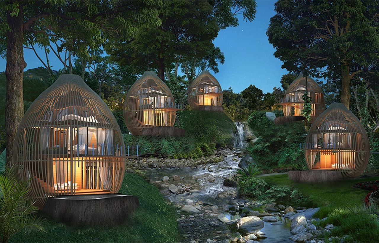 Sorry kids, these treehouses are for adults only.