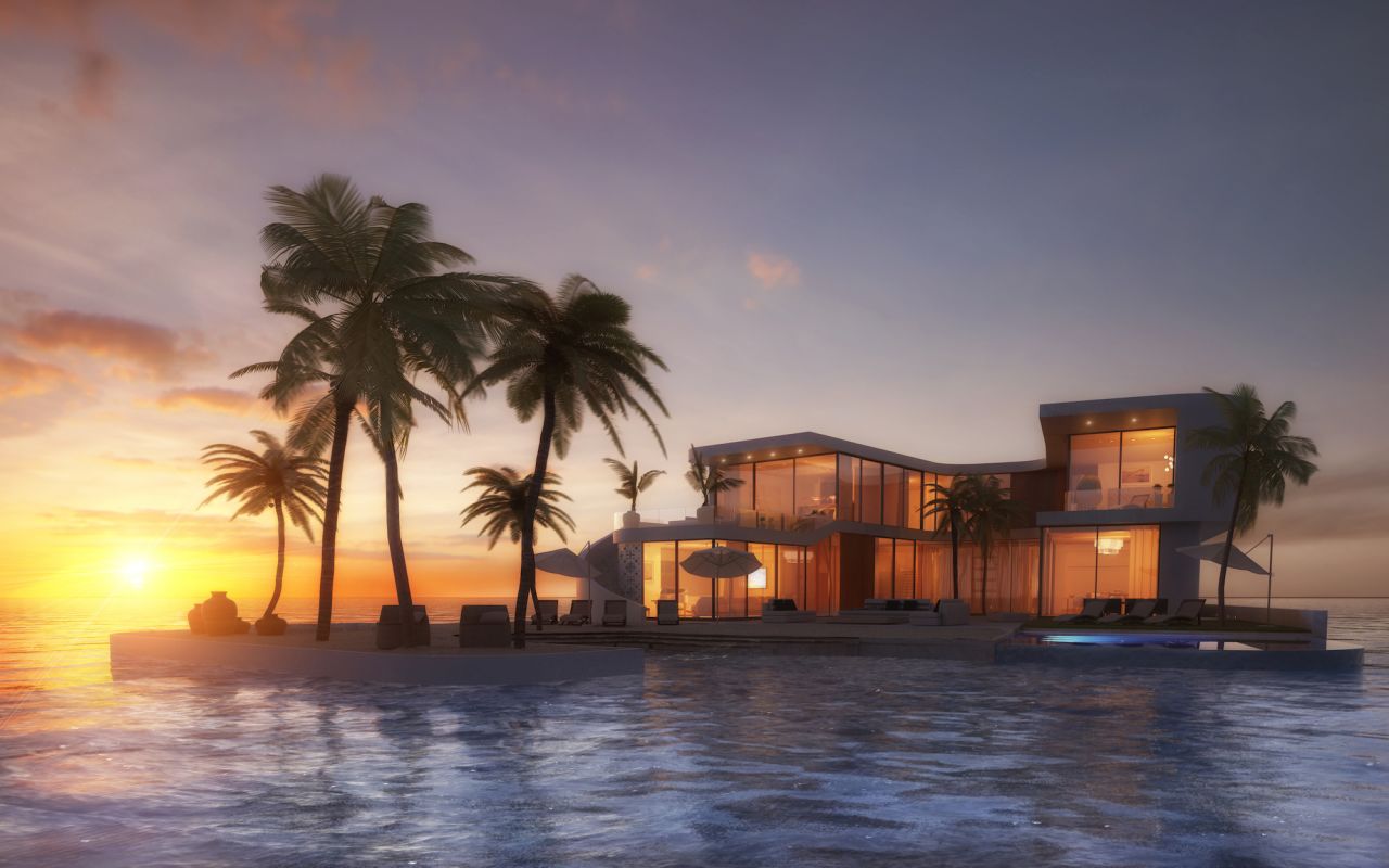 Amillarah Private Islands will form the Australasia portion of Dubai's World Islands.