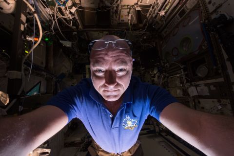 Kelly is currently more than halfway through a nearly year-long mission aboard the International Space Station.