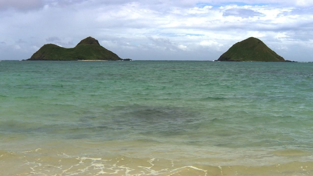 Man attacked by shark while swimming back to shore from the Mokulua Islands in Hawaii 