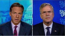 SOTU Tapper: Jeb Bush slams Trump for 9/11 remarks_00015313.jpg