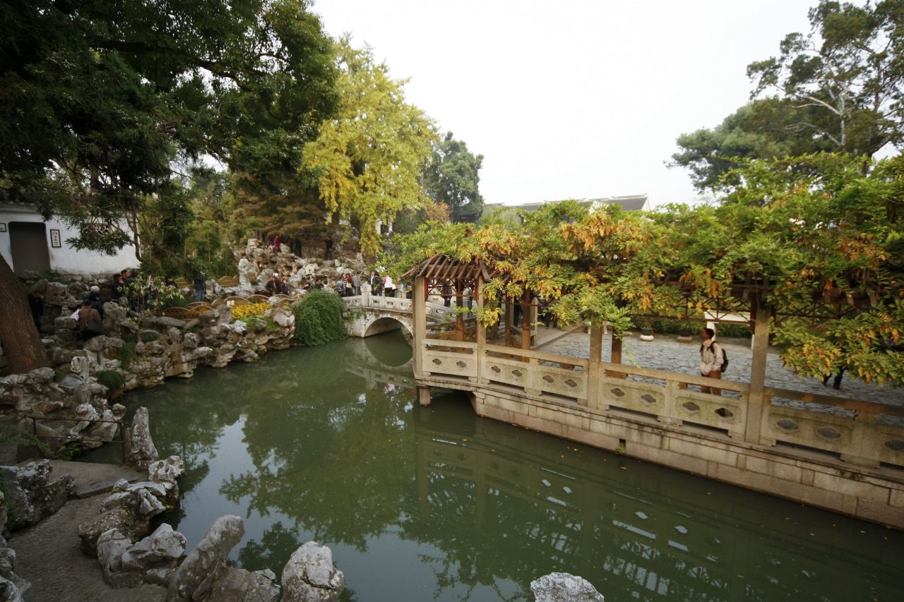 The Lion Grove Garden, located in Suzhou, was first built during the Yuan Dynasty in 1342. The garden was once home to the famed Chinese-American architect, I.M. Pei, and was repurchased by the family in the 1980s. Pei cites the Lion Grove Garden as a prominent influence in his work.