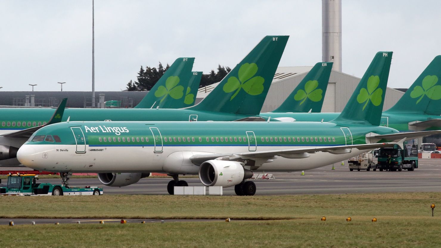 The flight from Lisbon to Dublin was diverted to Cork after the man became distressed.