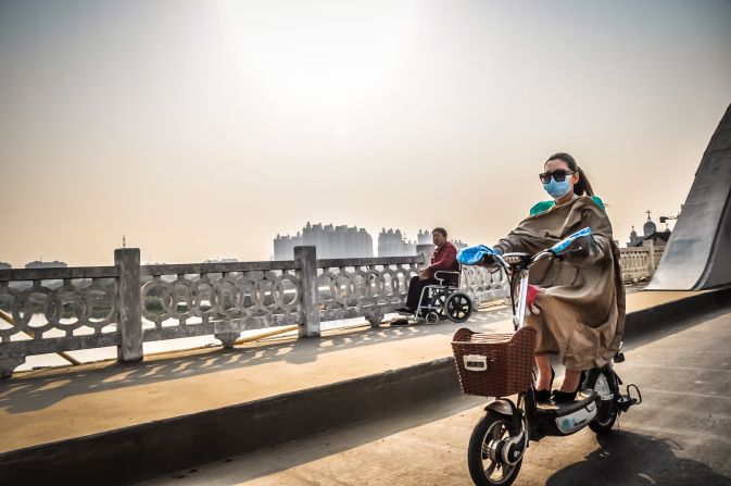 We were surprised by how common electric scooters are in China. 