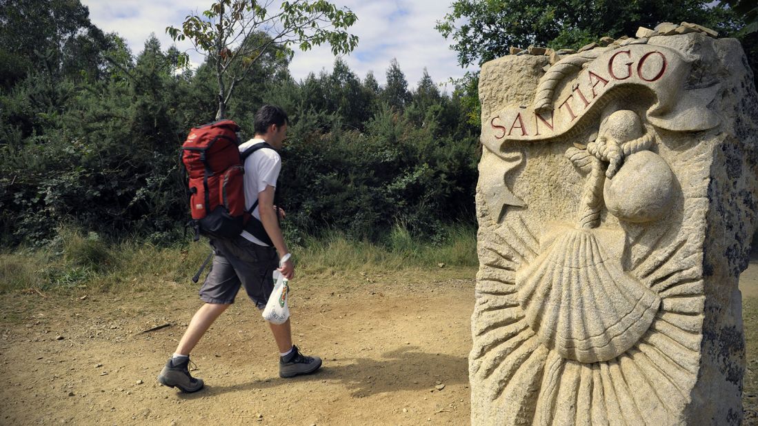 The 780-kilometer Camino de Santiago crosses northern Spain to reach the cathedral of Santiago de Compostela where the apostle St. James is said to be buried. Hikers can enjoy the small towns and rioja wine en route.