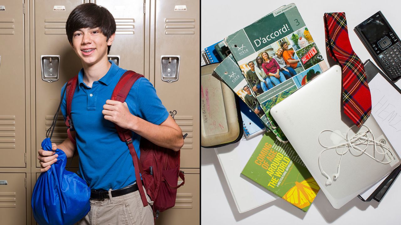 Alex, a 10th-grade student at Westminster Upper School, said he wishes he could stop carrying his French book, although his teachers have generally tried to cut back on books. Last year, he said, students used an online version.
