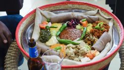 Anthony Bourdain: Parts Unknown - Ethiopia. Beyaynetu, Vegan Ethiopian fasting dish.