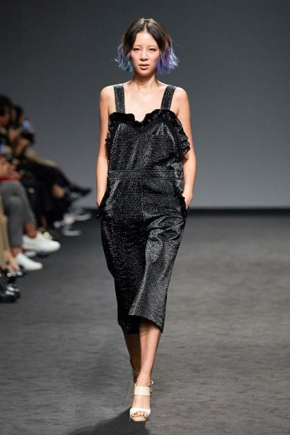 The duo is best known for their women's collections. They recently won the womenswear prize at the International Woolmark Prize Asia, and will go on to compete in the global competition this January. 