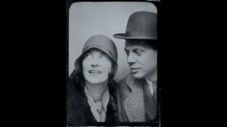 Dorothy Dehner and David Smith are shown here circa 1928, the year they were married. Each was educated at the Art Students League of New York. Dehner told the Archives of American Art about Smith: "He was terribly interested and very vital, and I remember, as a reaction from his spats-and-derby kind of dressing, he would go home and get in to a pair of old slacks and some things he called romeos -- they were great, flapping bedroom slippers with rubber sides, you know. And he would wear those to the (Art Students) League, and this made him distinctive. ... He was terribly cute and very, very tall and skinny and quite a personality in the group there."