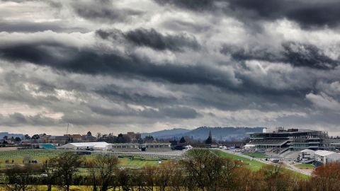 A general view of the course at Cheltenham racecourse.