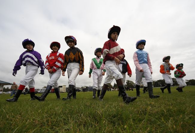 The event, which has been running since 2009, raised $97,000 for a charity which rehomes and rehabilitates former racehorses.