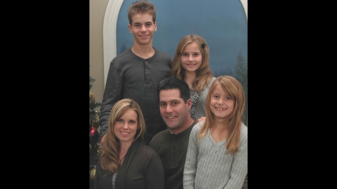 Brooklynn, upper right, appears in her last formal Mohler family portrait, taken in December 2011. With her is her older brother, Levi; her parents, Darchel and Jacob; and her younger sister, Madisson. 