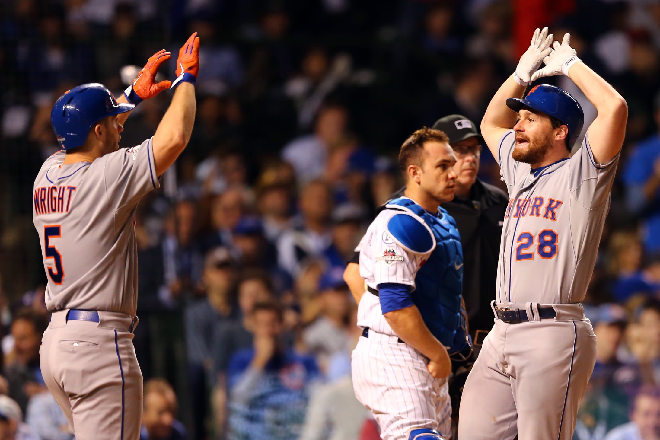 Daniel Murphy and the New York Mets sweep Chicago Cubs to reach World Series